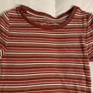 Multicolored Shrunken Tee from Aeropostale